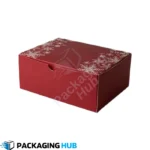 Custom-designed bakery box made from high-quality materials.