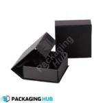 Custom bangle box with logo branding for personalized and professional jewelry packaging.