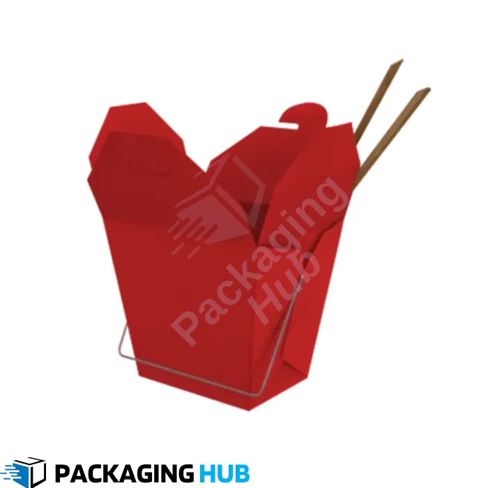 Custom Chinese food boxes with personalized designs, perfect for restaurants, takeout services, and special events.