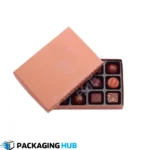 Custom chocolate boxes with personalized designs, perfect for gifts, events, and premium chocolate brands.
