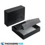 A custom corrugated box designed for secure shipping and protection of products.