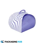 Custom-designed cake boxes with logo printing and branding.