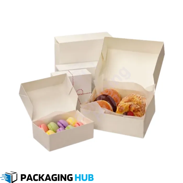 Custom dessert boxes designed for bakeries and dessert shops, with strong, protective packaging to keep desserts fresh.