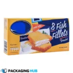 Custom fish fillet boxes for seafood markets, providing secure packaging that preserves freshness and quality.