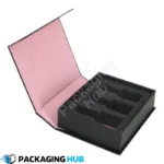 Custom flap boxes designed for secure and stylish packaging solutions with easy-to-use flap opening.