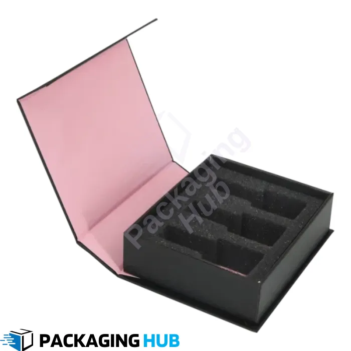 Custom flap boxes designed for secure and stylish packaging solutions with easy-to-use flap opening.