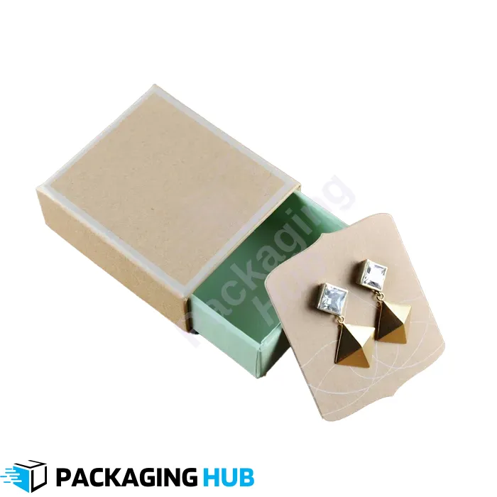 Luxury custom jewelry box for high-end packaging with a sleek design, perfect for premium jewelry presentation.