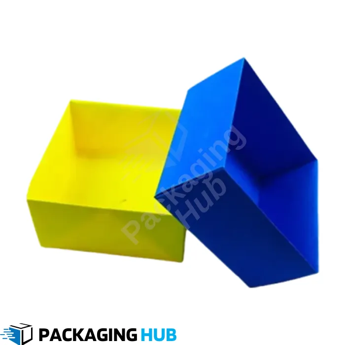 Custom paper boxes designed for food packaging, ideal for takeout, catering, and restaurant packaging.