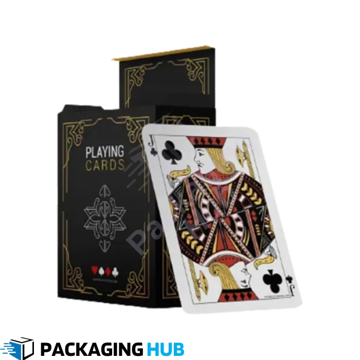 Custom playing card boxes designed for gift packaging, perfect for special occasions and celebrations.