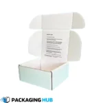 Custom postage boxes designed for secure shipping and delivery, providing reliable protection for all items.