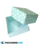 Custom printed paper boxes with your branding and logo, offering a personalized packaging solution for your products.