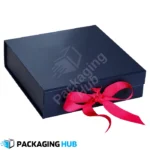 Custom rigid gift box designed for premium gift packaging, featuring high-quality materials and a sophisticated finish.