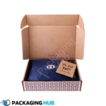 Custom shirt boxes designed for retail display, offering professional branding and protection.