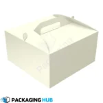 Eco-friendly custom bakery box for cakes and pastries.