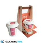 Eco-friendly custom coffee boxes made from sustainable materials, ideal for environmentally conscious coffee brands.