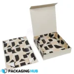 Eco-friendly custom collapsible boxes, designed for sustainable and reusable packaging for various products.