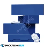 Eco-friendly custom contact lens boxes made from recyclable materials for packaging.