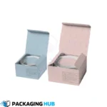 Eco-friendly custom cream boxes made from recyclable materials for packaging.