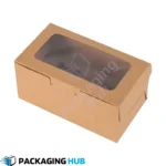 Eco-friendly custom cupcake boxes made from recyclable and biodegradable materials, perfect for environmentally conscious bakeries and brands.