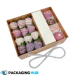 Eco-friendly custom dessert boxes made from recyclable and biodegradable materials, perfect for sustainable dessert packaging.