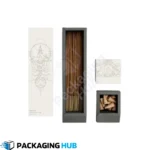 Eco-friendly custom incense boxes made from recycled and biodegradable materials for sustainable packaging.