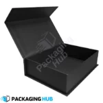 Eco-friendly custom magnetic closure box made from sustainable materials for an environmentally conscious packaging solution.