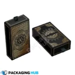 Eco-friendly custom playing card boxes made from sustainable and recyclable materials for an environmentally conscious packaging solution.