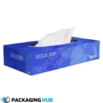 Eco-friendly custom tissue boxes made from recycled, biodegradable, and sustainable materials.