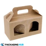 Eco-friendly custom window boxes made from sustainable materials, perfect for environmentally conscious packaging.