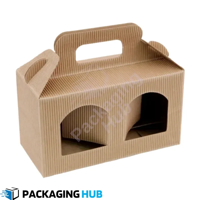 Eco-friendly custom window boxes made from sustainable materials, perfect for environmentally conscious packaging.