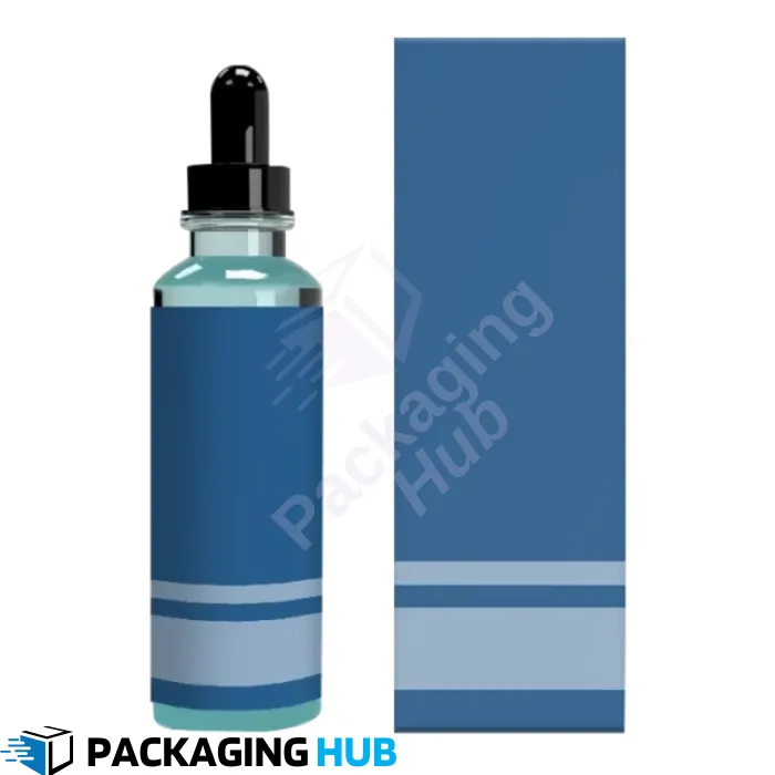 Eco-friendly serum packaging with biodegradable materials, offering a green solution for skincare products