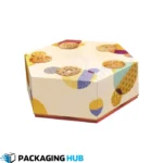 Eco-friendly waffle boxes made from recyclable materials, perfect for environmentally-conscious waffle businesses.