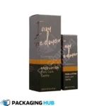 Eco-friendly lotion boxes made from recyclable and biodegradable materials to reduce environmental impact.