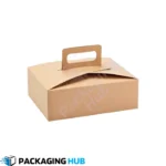 Handle boxes with handles for party favors, small gifts, and event packaging.
