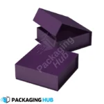 Luxury custom flip top box for premium product packaging, offering a secure and stylish presentation.