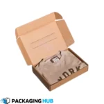 Luxury custom shirt boxes with premium finishes like embossing, foil stamping, and high-quality materials.