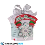 Personalized Christmas gift boxes with custom designs and messaging for a special touch