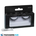 Custom eyelash boxes designed for premium cosmetic packaging.