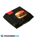 Premium custom burger boxes designed for secure food packaging.
