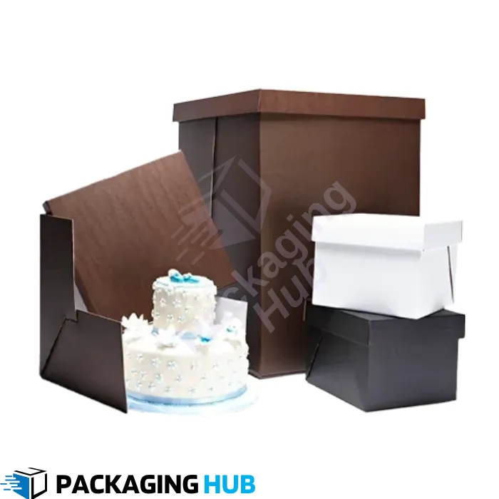Premium custom cake boxes made with high-quality material.