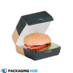 Recyclable custom burger boxes for eco-friendly packaging.