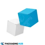 Small custom cube gift boxes designed for premium gift packaging with personalized design.
