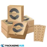 Sustainable bakery box with a premium finish.