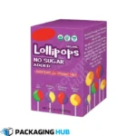 Bulk wholesale lollipop packaging boxes for corporate giveaways, retail, and promotional events
