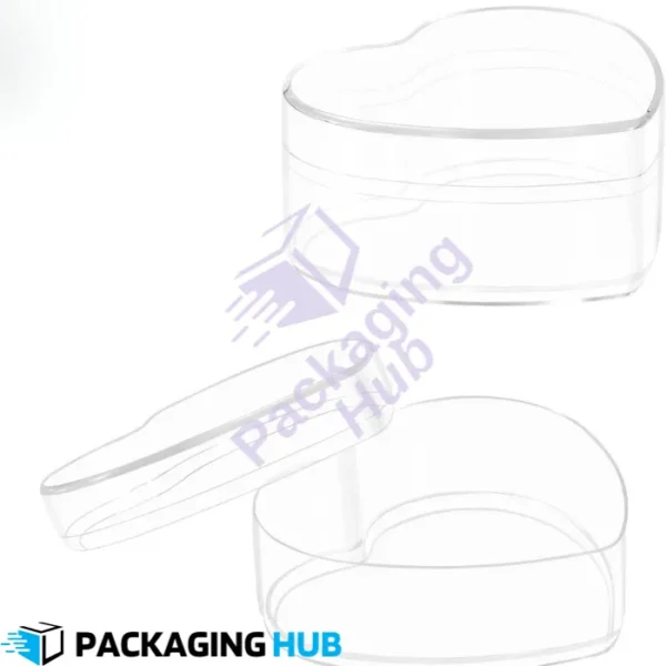 Acrylic gift box with a secure lid, offering protection and a neat appearance.