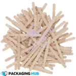 Bulk packaging of popsicle sticks, perfect for commercial use or large quantities.