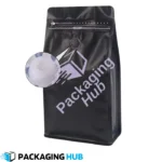 Multiple coffee pouches with valves – various sizes and finishes