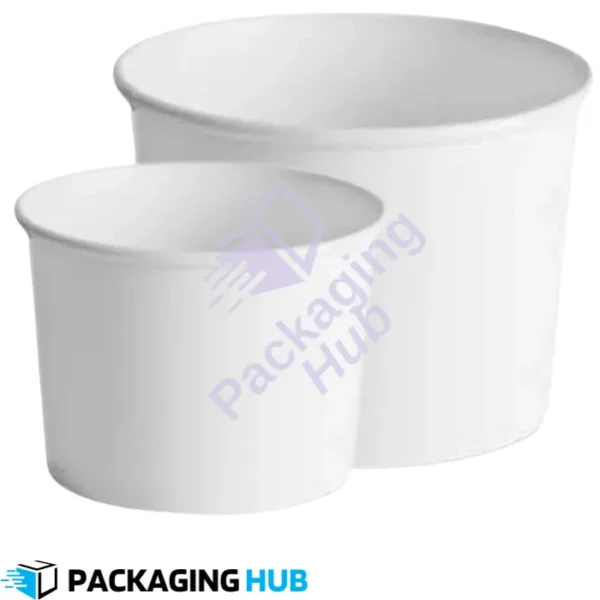 Disposable popcorn bucket with fun design, ideal for movie nights and cinema.