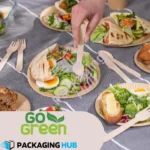 Fully biodegradable disposable wooden fork, the perfect eco-conscious utensil for sustainable dining.