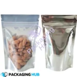 Front Clear and Back Aluminium Standup Pouch